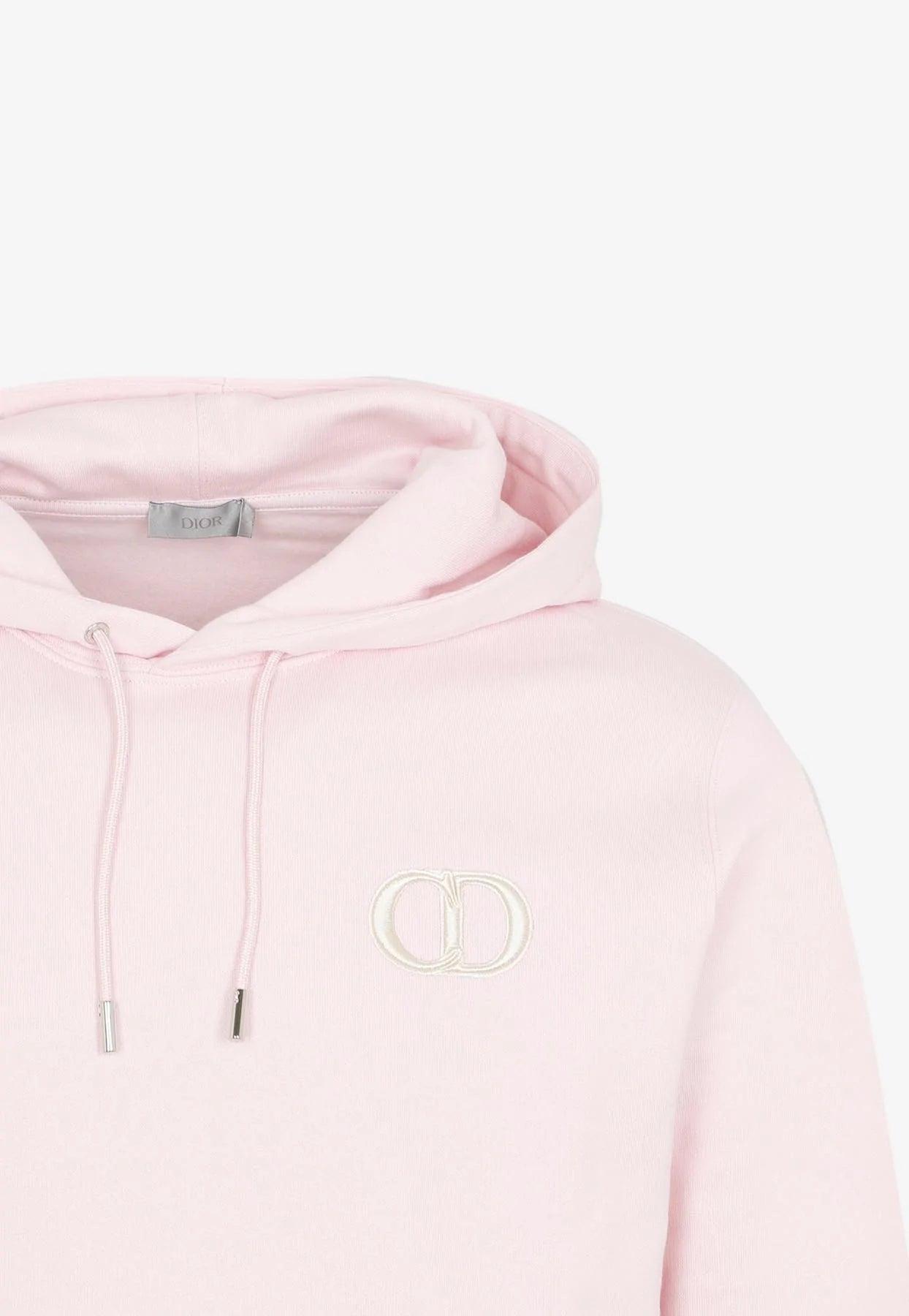 Dior pink hoodie sale