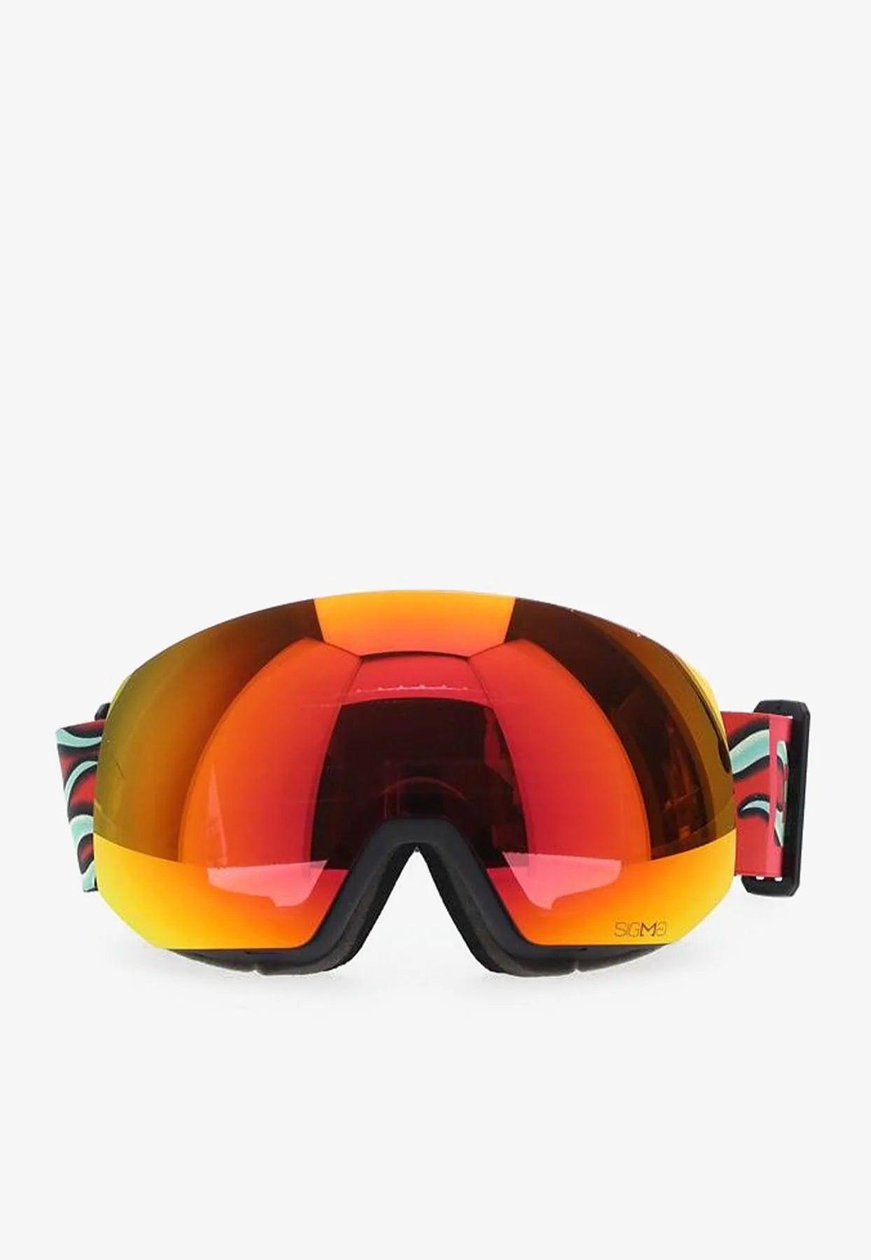 ERL X Salomon Flames Ski Goggles in Natural | Lyst