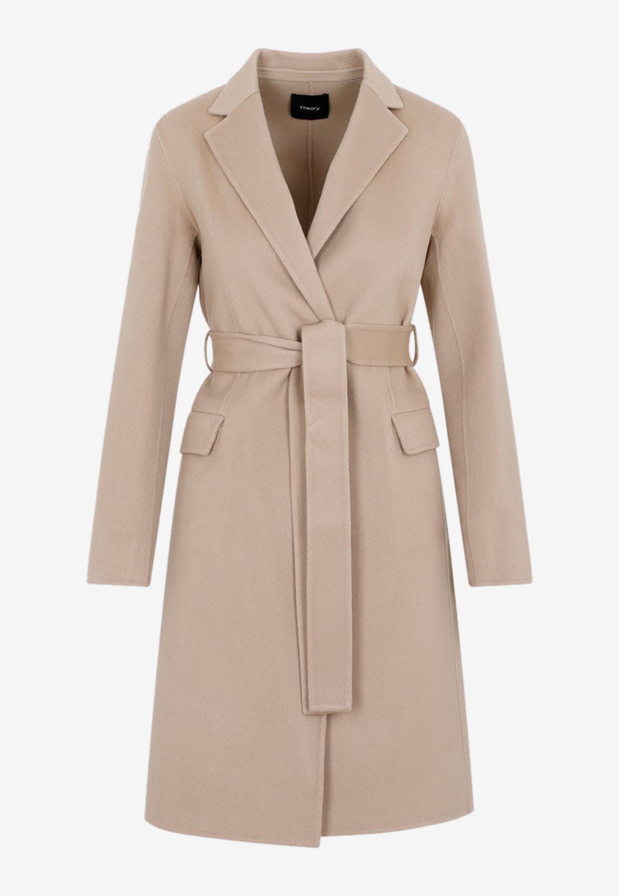 Theory cashmere shop wrap coat