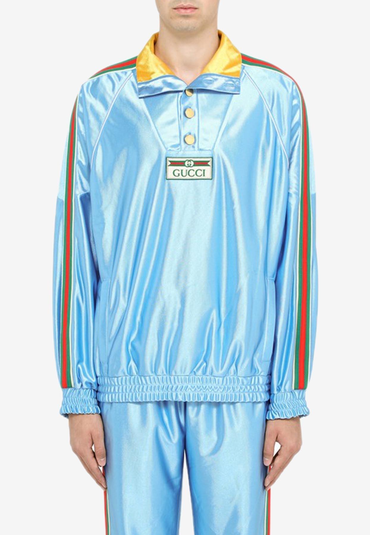Gucci Sweatshirt in Blue for Men | Lyst