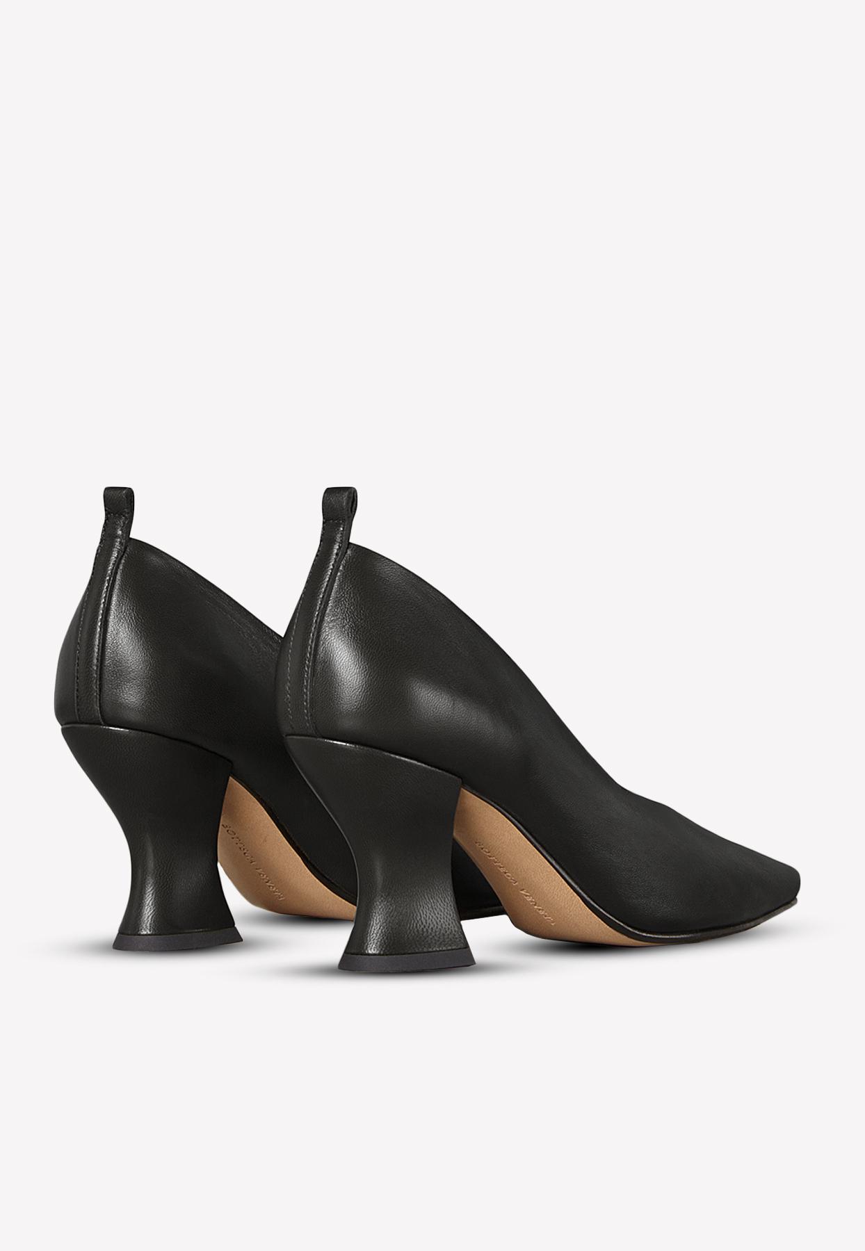 Bottega Almond 75 Pumps In Nappa Leather in Black Lyst
