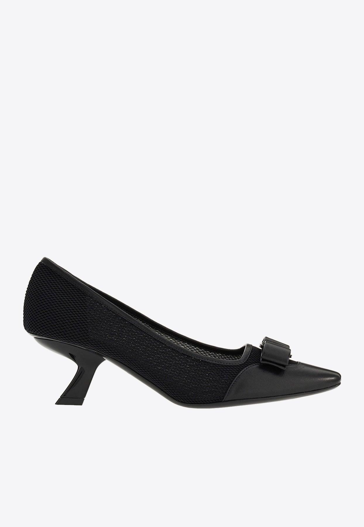 Ferragamo PUMPS＆HEELS WOMAN ANZ 55 1 Salvatore Ferragamo Ferragamo Anz 55 Patent Pump | ShopSimon