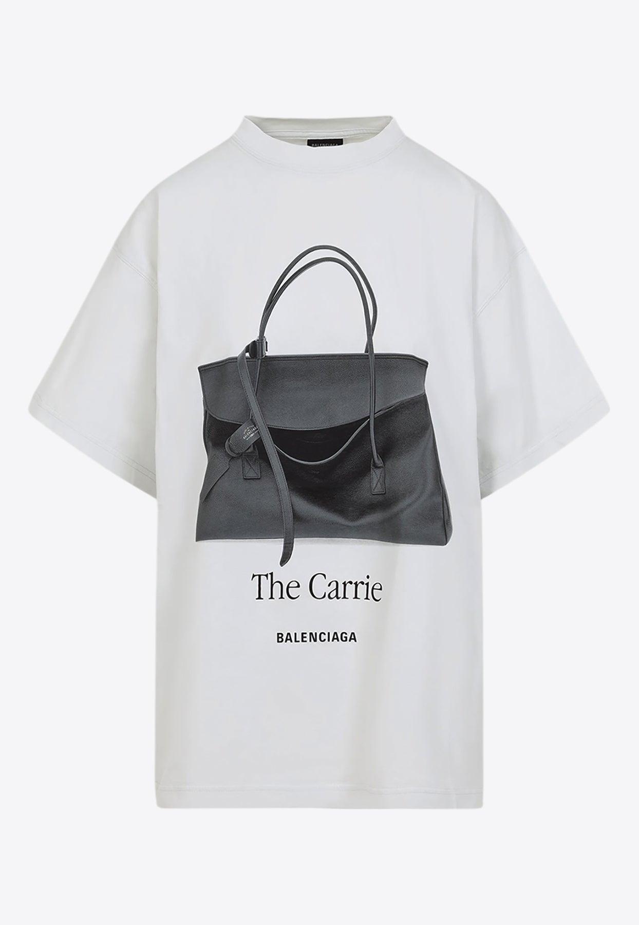 【BALENCIAGA】The Carrie T-shirt キャリー Tシャツ balenciaga-White-The-Carrie-
