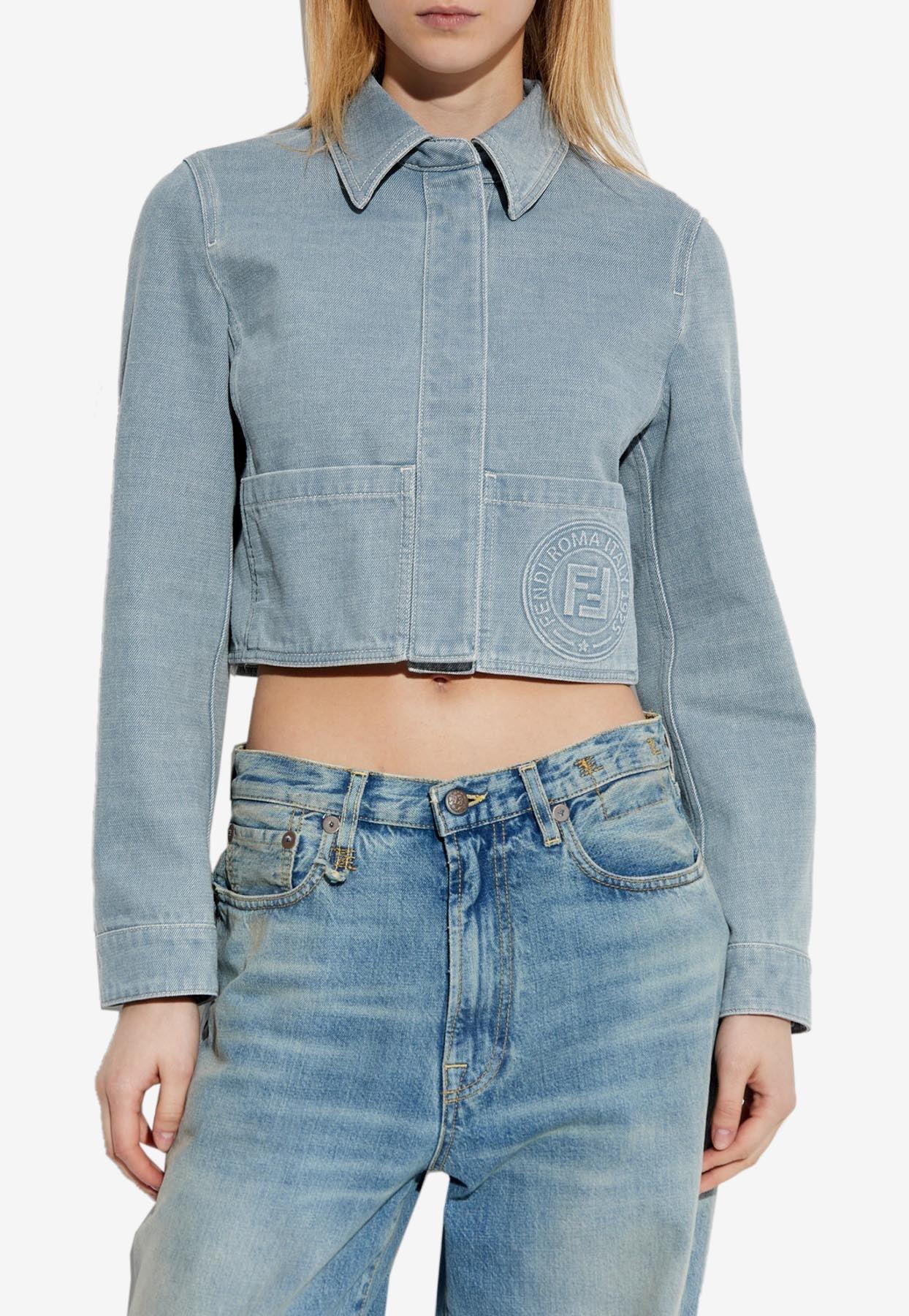 Fendi Jean and denim jackets for Women | Online Sale up to