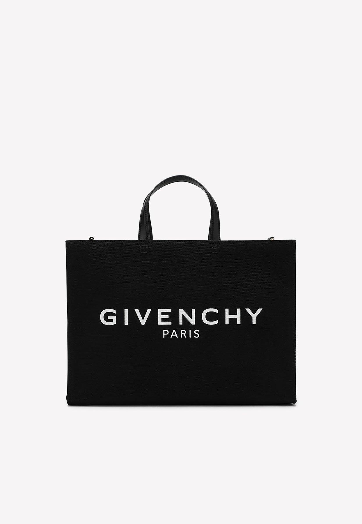 Givenchy Medium Logo Tote Bag in Black Lyst