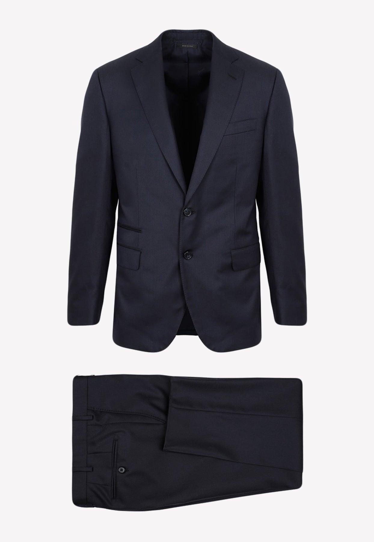 Brioni Single-breasted Formal Wool Suit Set in Midnight Blue (Blue) for ...