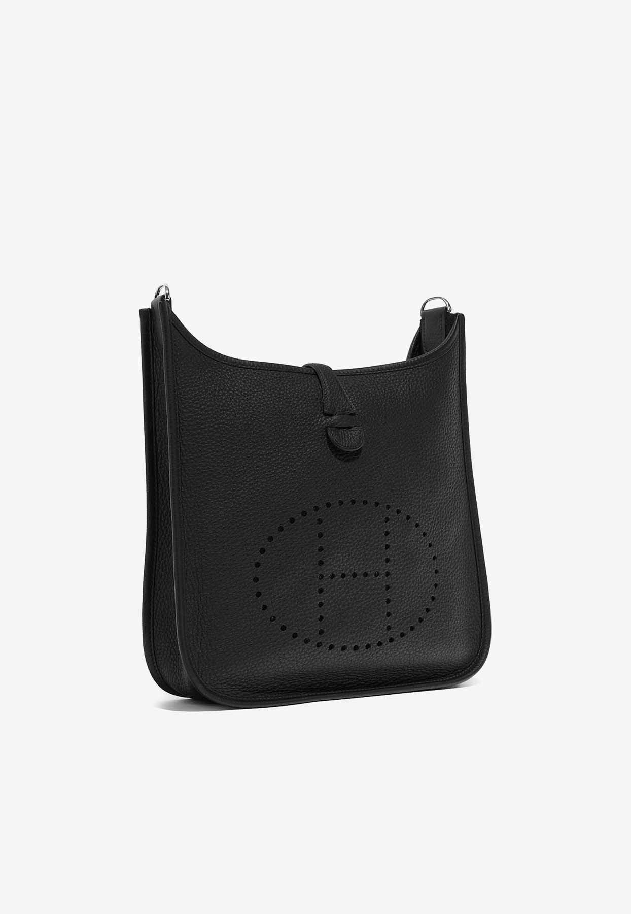 Hermès Evelyne Iii 29 In Black e Leather With Palladium Hardware