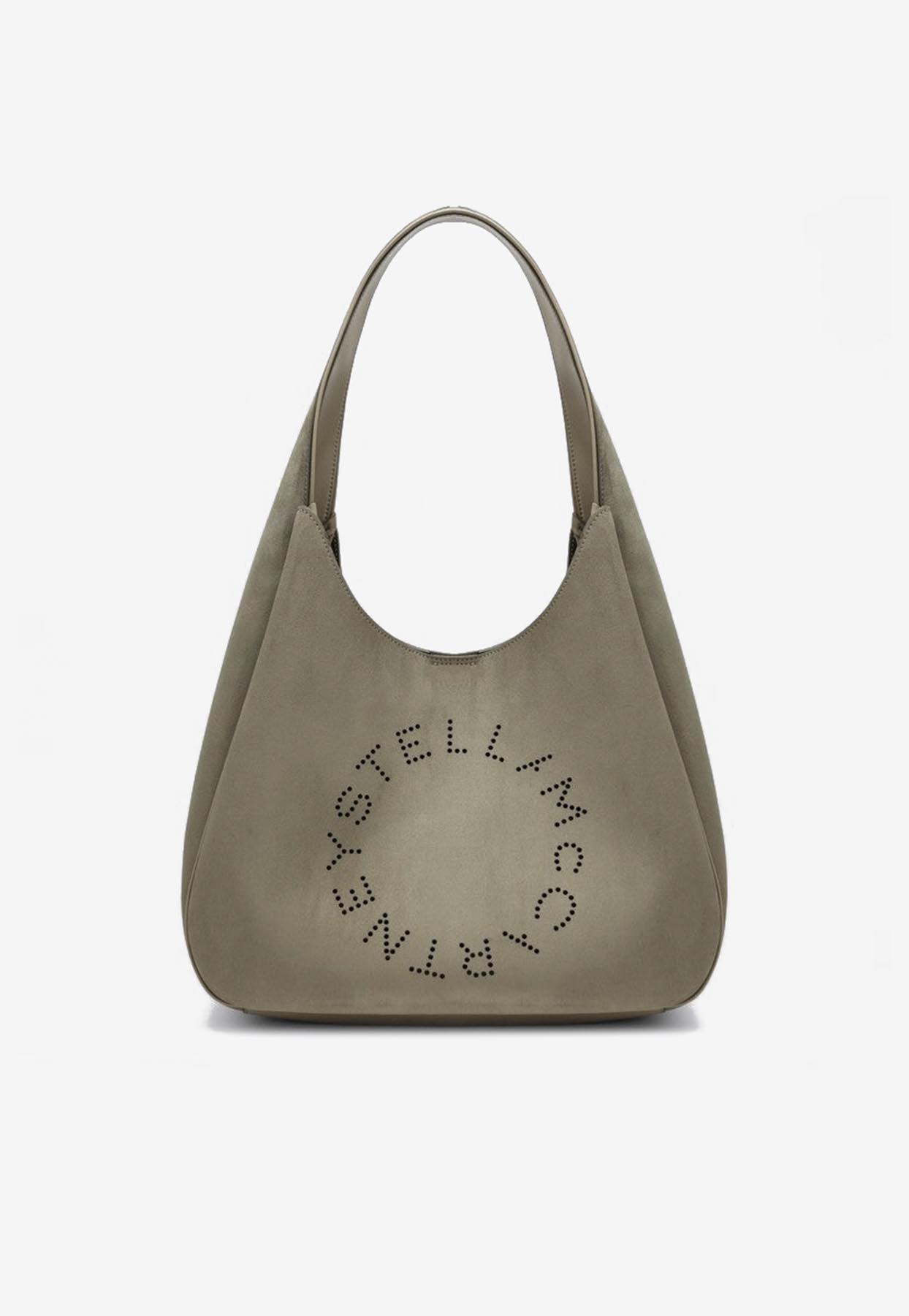 バッグ・カバンその他 Stella McCartney Large Hobo bag with aged effect and logo Large Hobo bag with aged effect and logo – Lord & Taylor