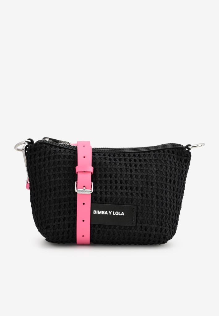Unique Pink Strap Bimba Y Lola Cross Body Bag