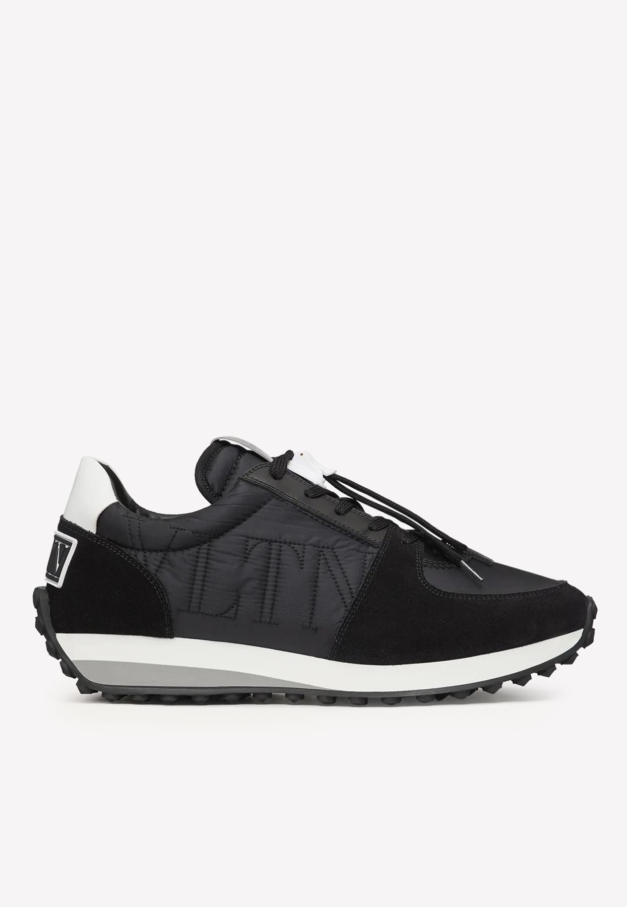 valentino nylon runner trainers