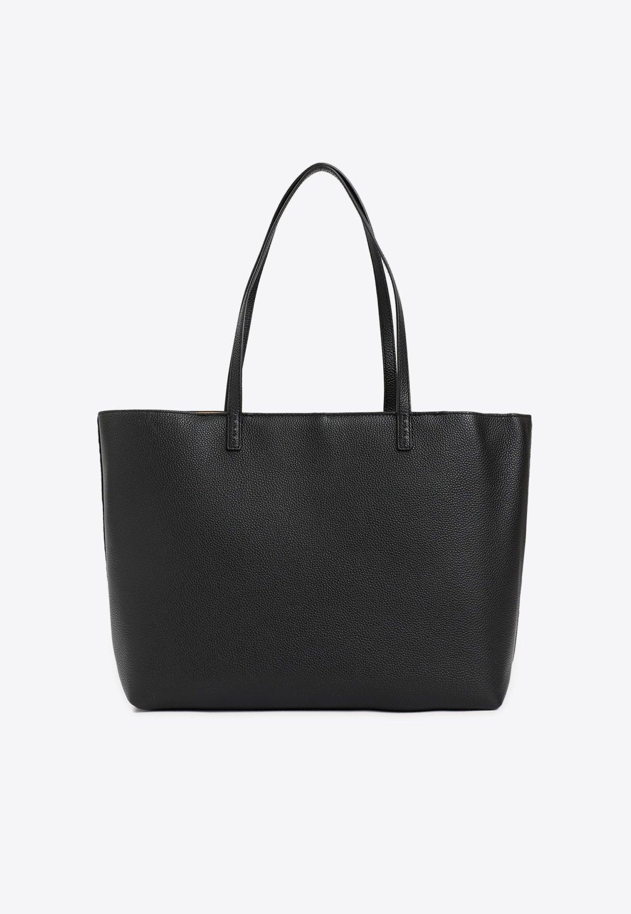 Tory burch black mcgraw tote hot sale