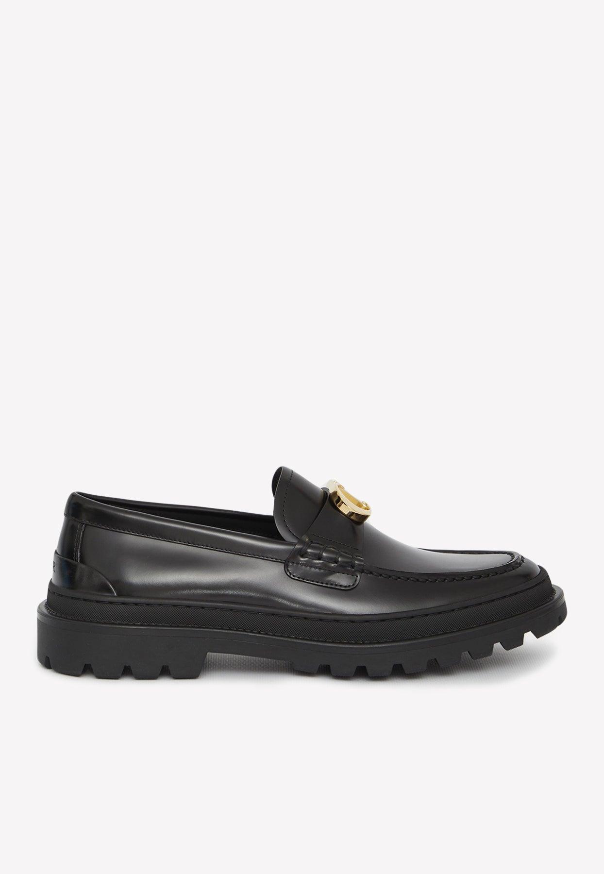 Dior Explorer Loafers In Calf Leather in Black for Men | Lyst UK