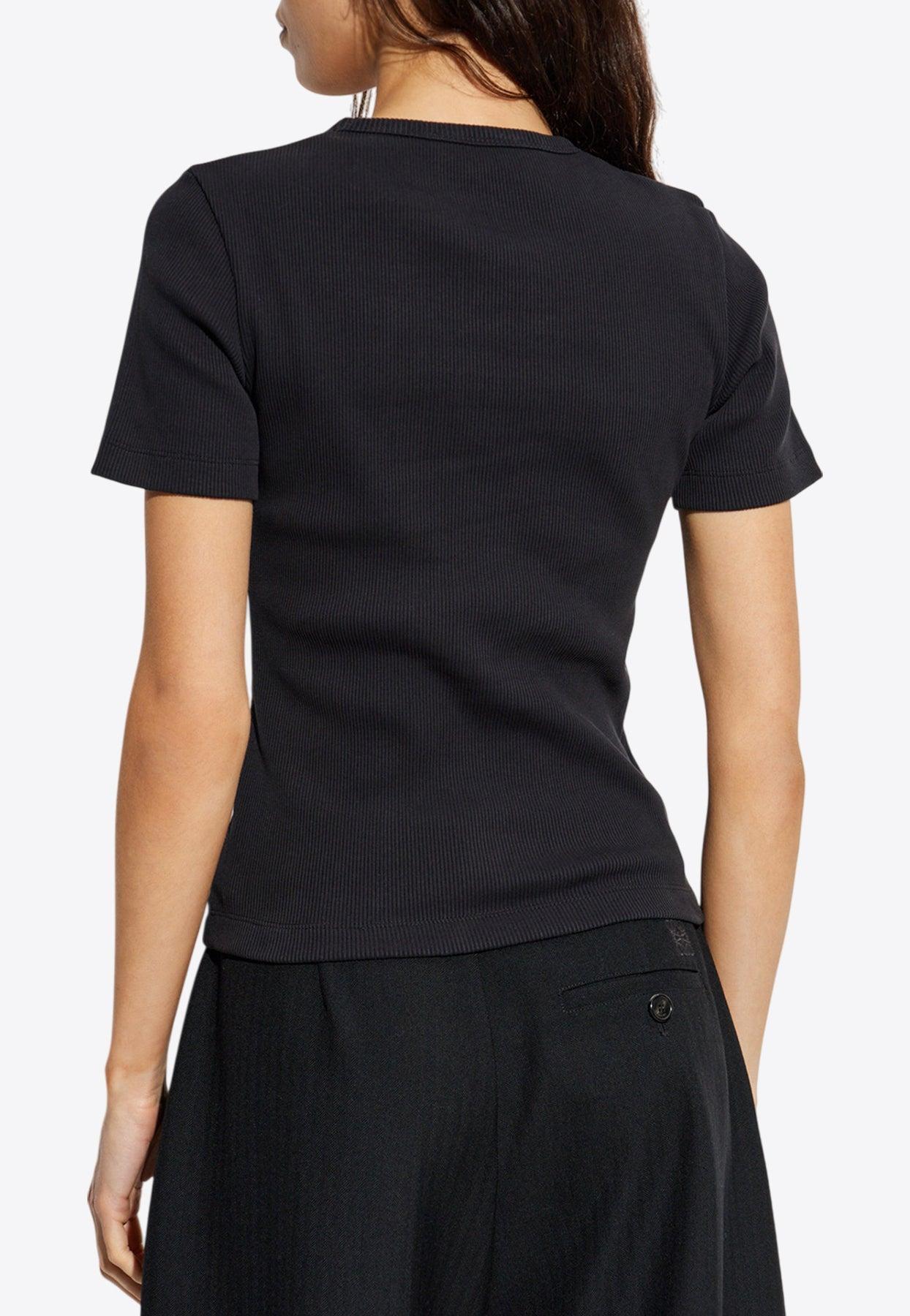 送料関税込 ◆TORY BURCH◆RIBBED COTTON T-SHIRT printed-cotton-t-shirt-front.