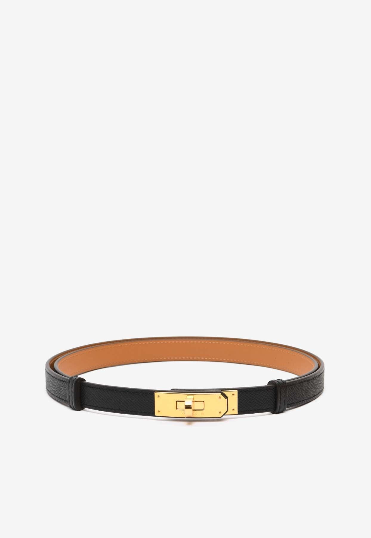 Hermes Kelly 18 Belt in White Lyst