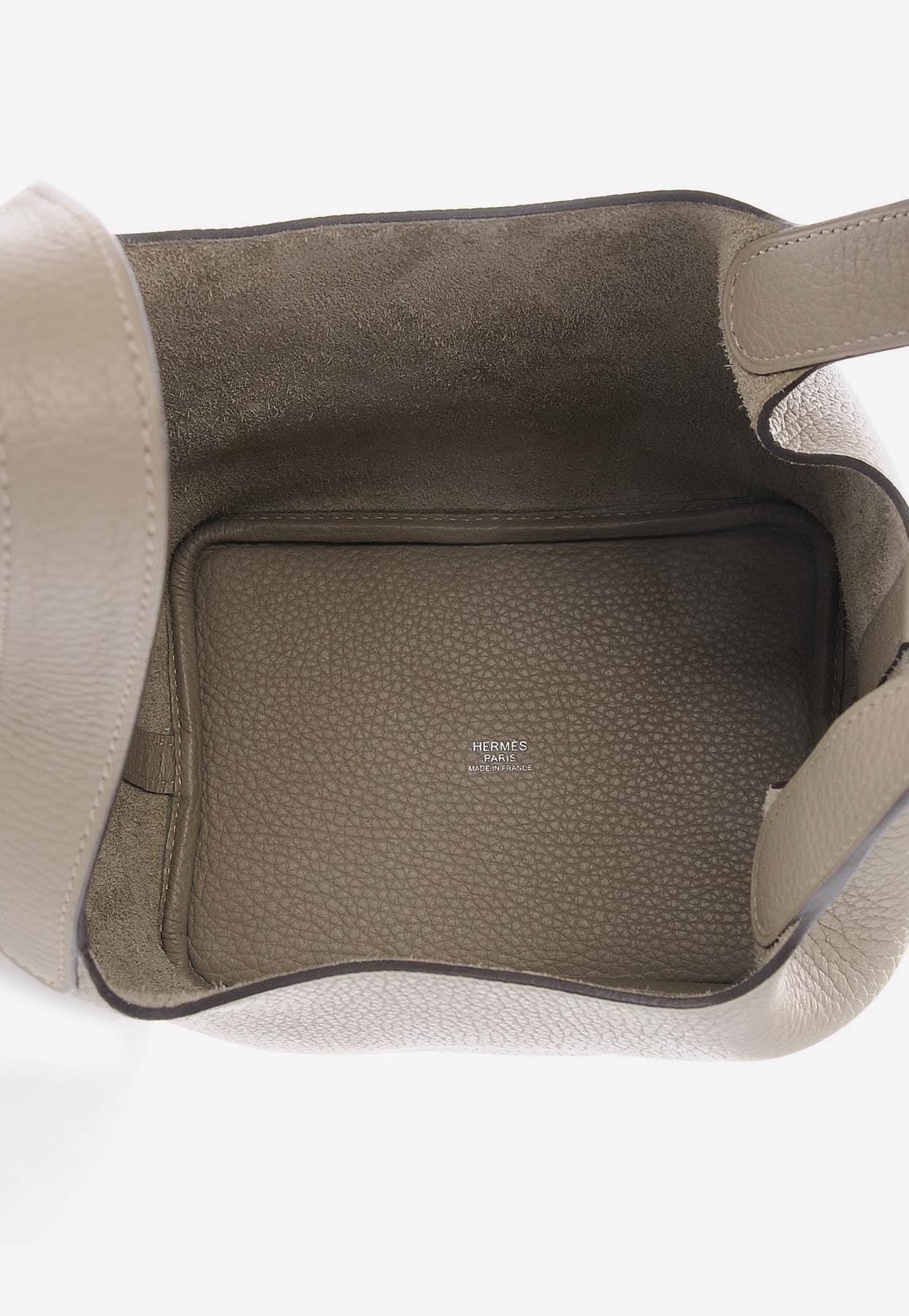 Hermès Picotin Lock 18 Taurillon Clemence Leather Bucket Bag