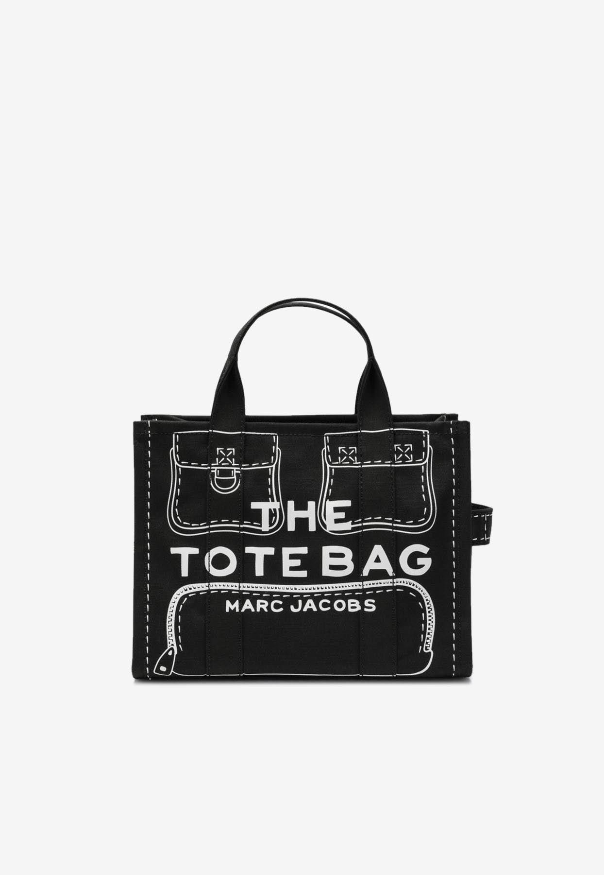 【最終値下げ】MARC JACOBS THE TOTE BAG ブラック Marc Jacobs The Canvas Medium Tote Handbag – ShopCGX