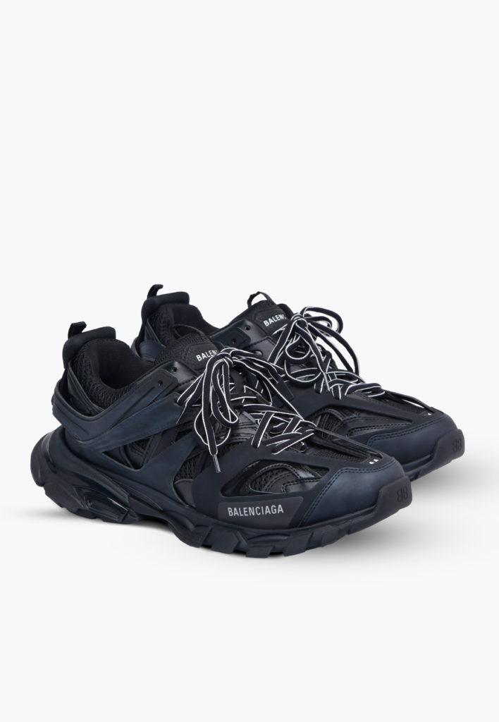 all black balenciaga track