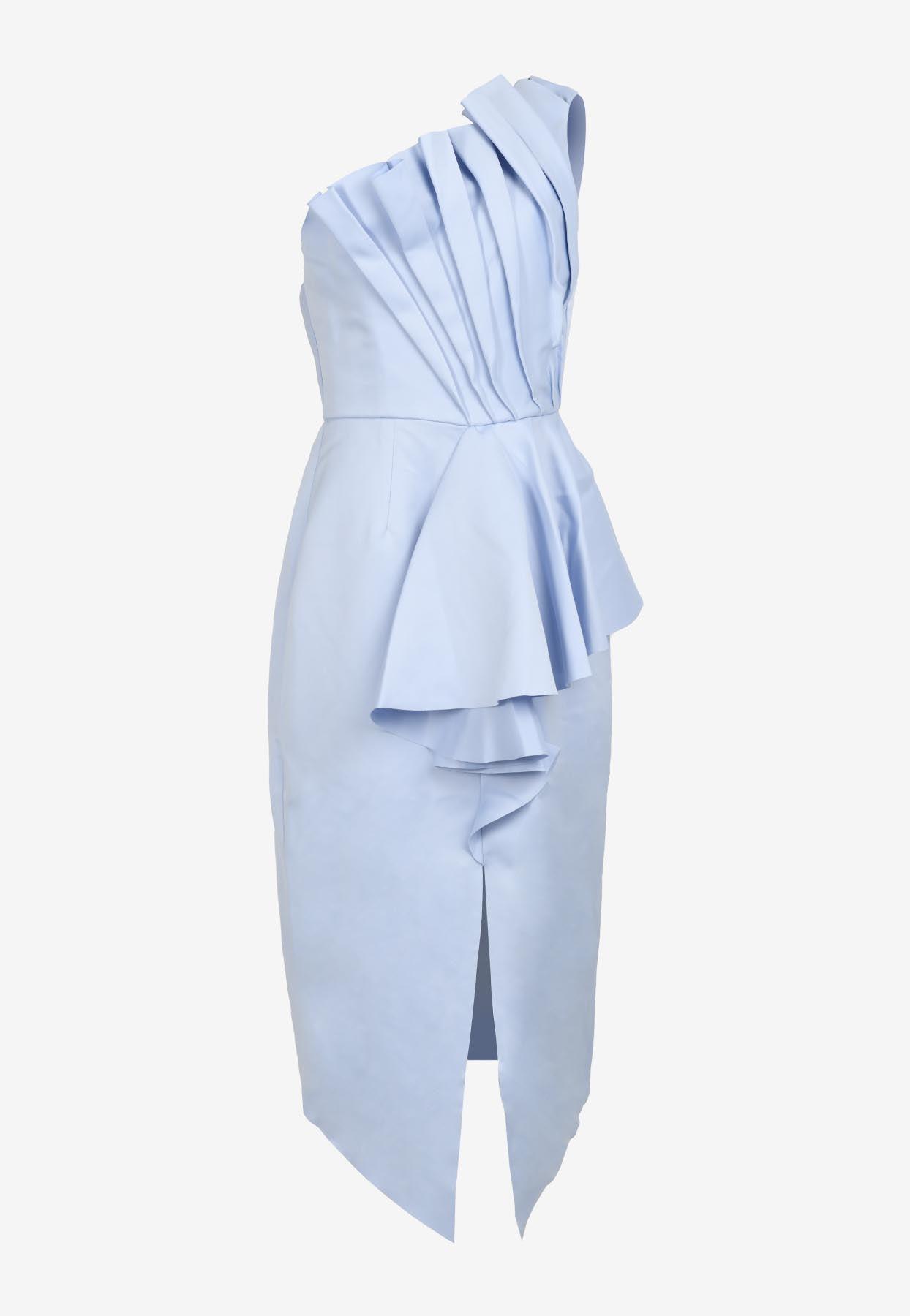 Elliatt Shiloh One shoulder Dress in Blue Lyst