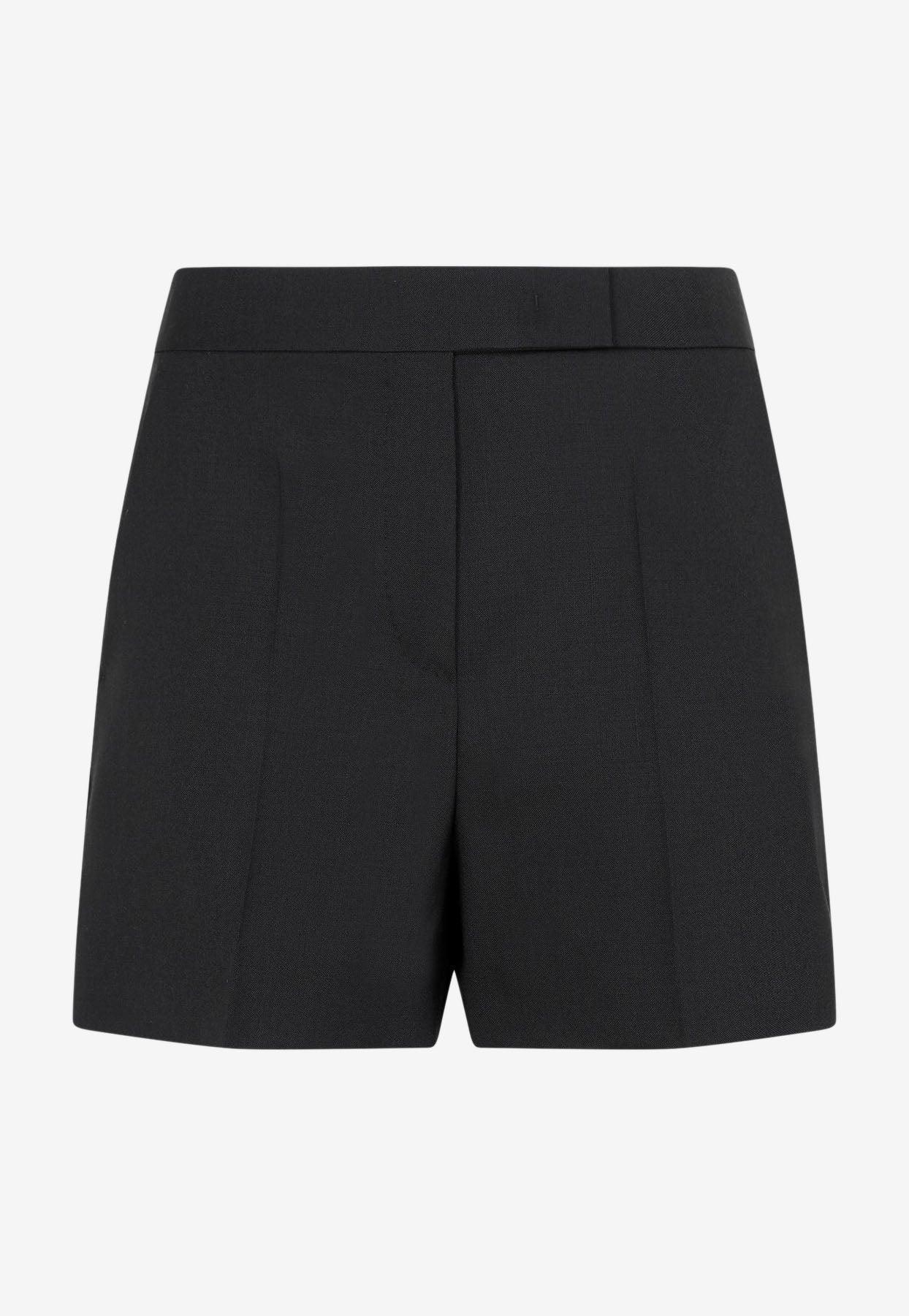 Max Mara Amato Tailored Shorts in Black | Lyst