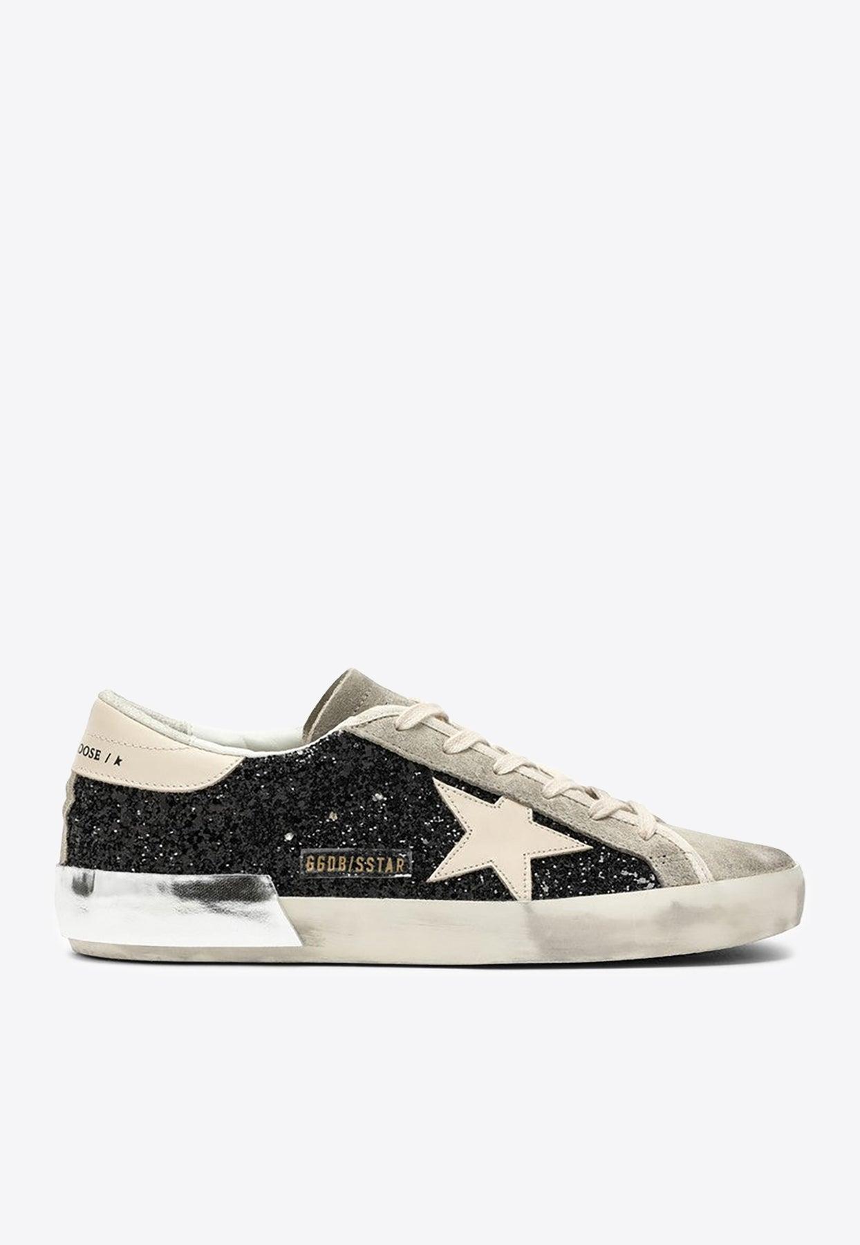 Golden goose with hotsell black glitter star