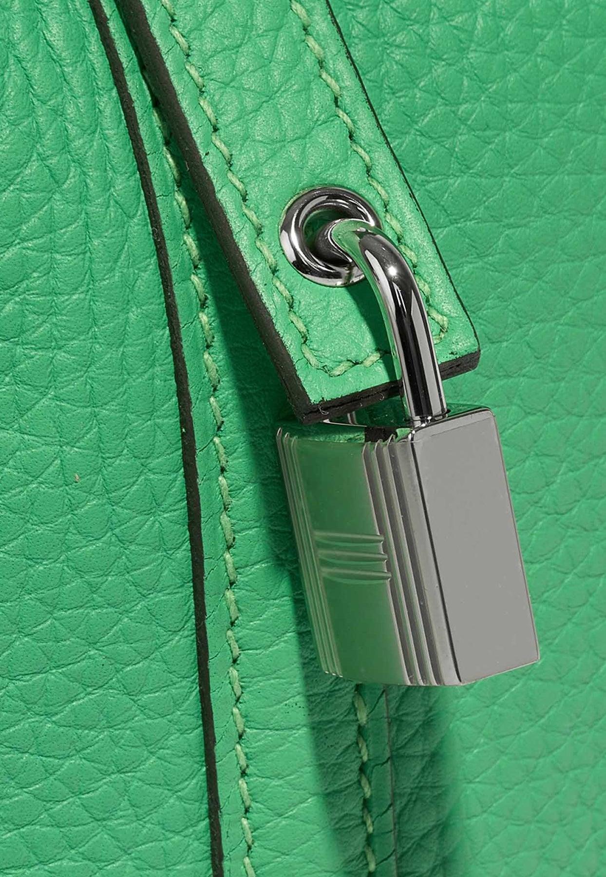 Hermes Picotin 18 PM Lock Bag Clemence Vert Cypress 2017