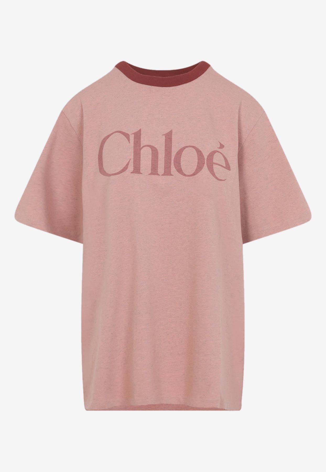 ☆関税送料込☆ Chloe ロゴクロップ Tシャツカットソー 大人もOK！Chloe / クロエ ロゴTシャツ ◇ 国内発送 (Chloe