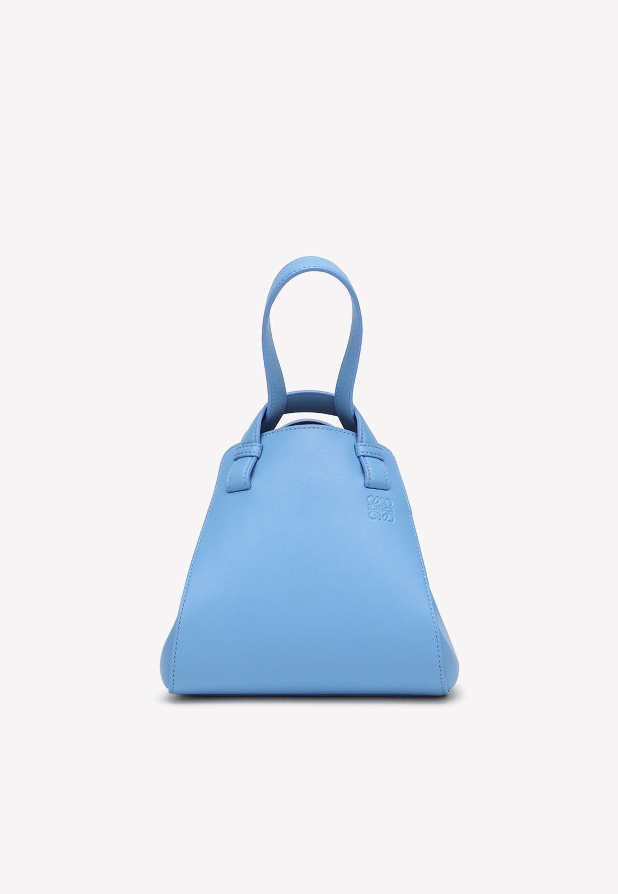 Loewe Hammock Nugget Leather Handbag in Blue | Lyst