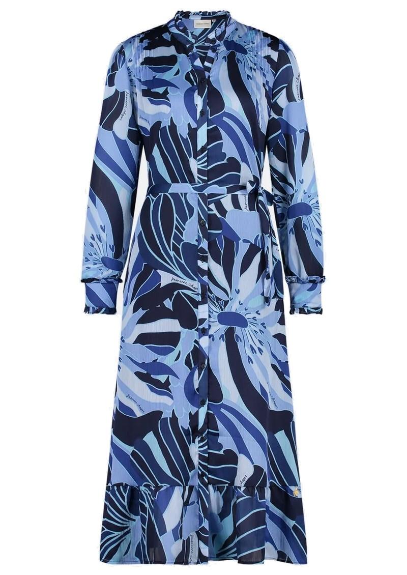 FABIENNE CHAPOT Marina Midi Dress in Blue | Lyst