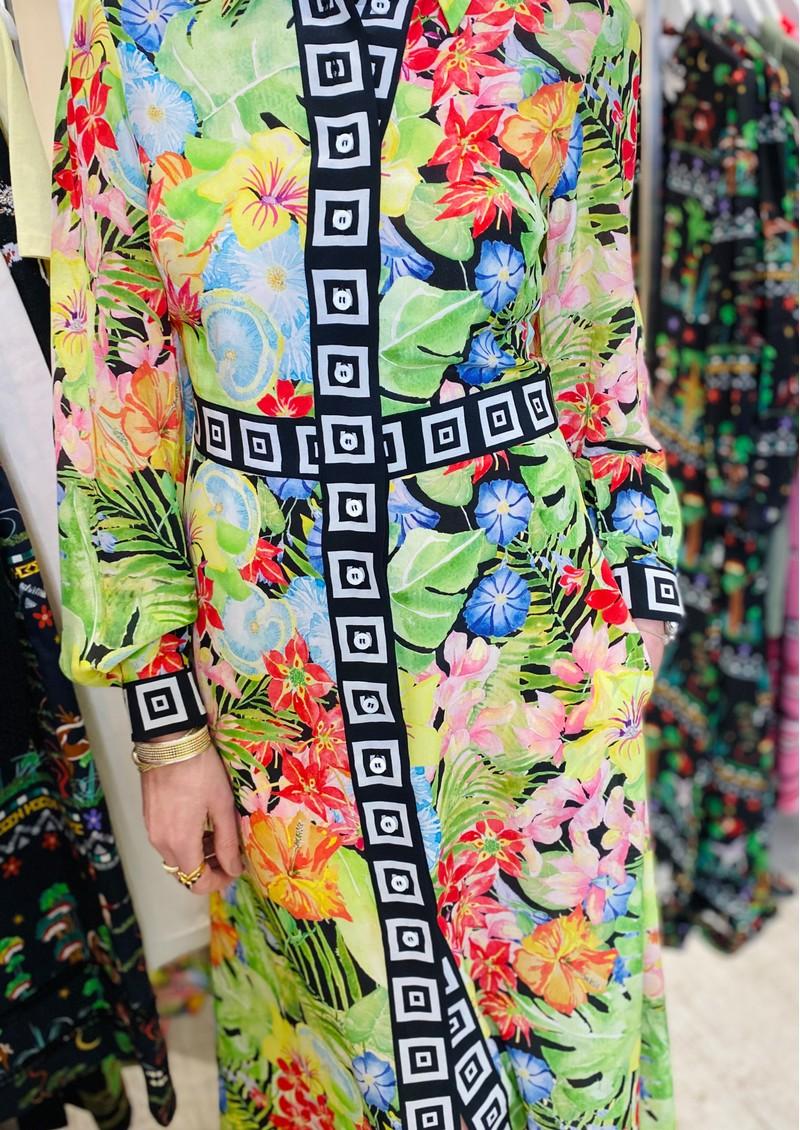 Hayley Menzies Silk Maxi Shirt Dress | Lyst UK