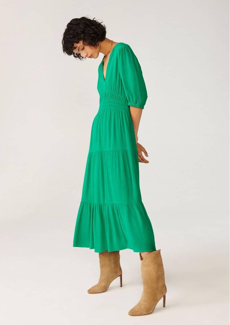 Ba&sh Norma Dress in Green | Lyst
