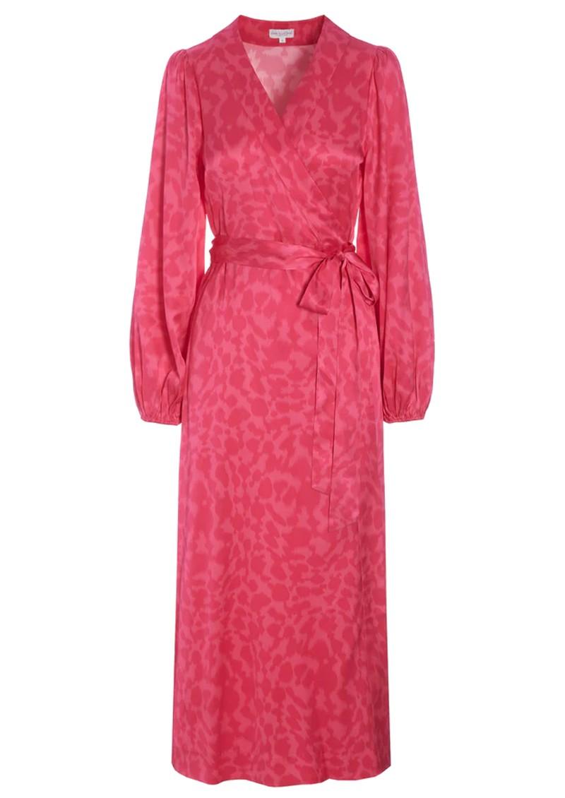Dea Kudibal Carol Silk Wrap Dress in Pink | Lyst UK