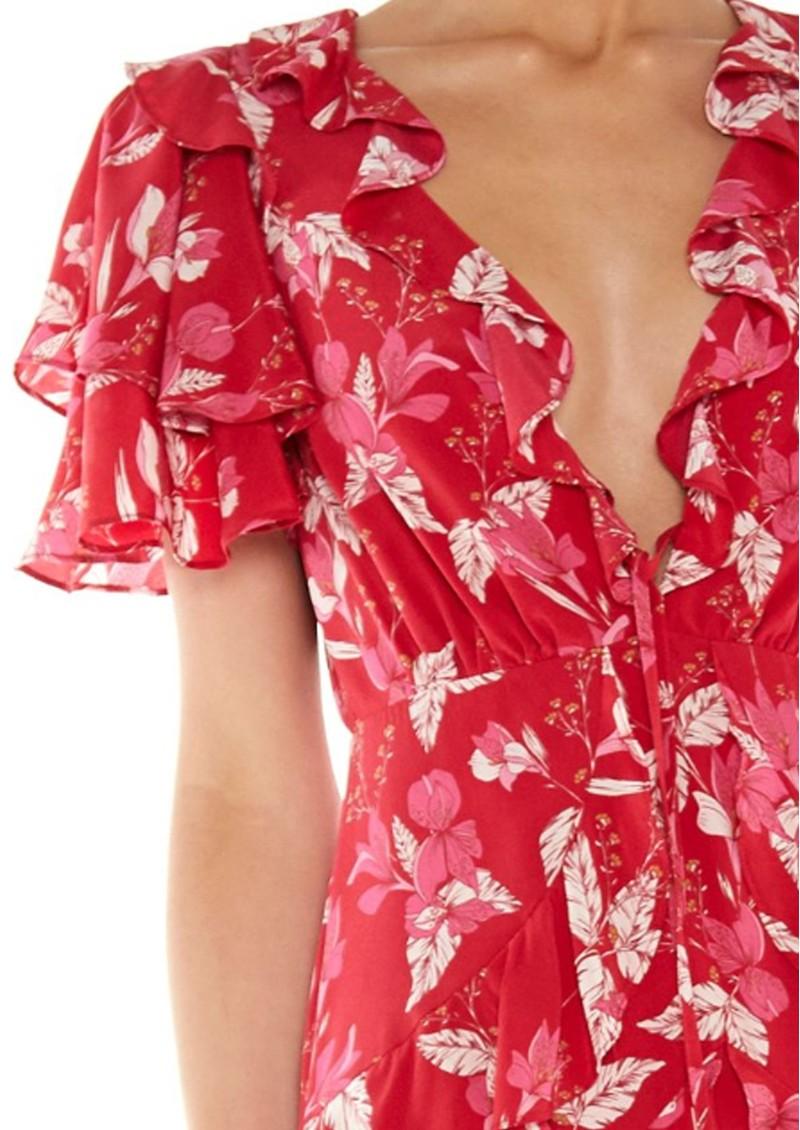 talulah pollen midi dress