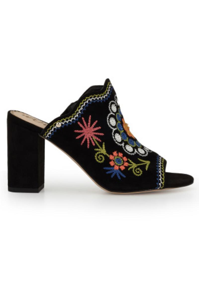sam edelman embroidered heels