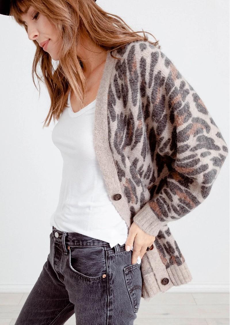 rails leopard sweater