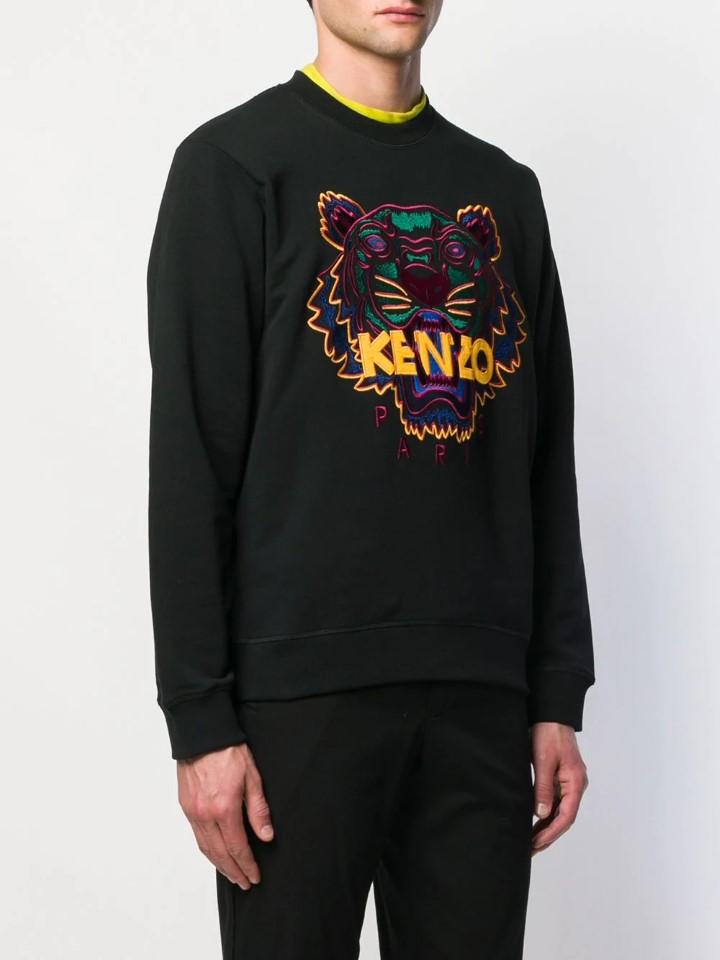 KENZO Cotton F965sw0014xa in 99 (Black) for Men - Save 12% - Lyst