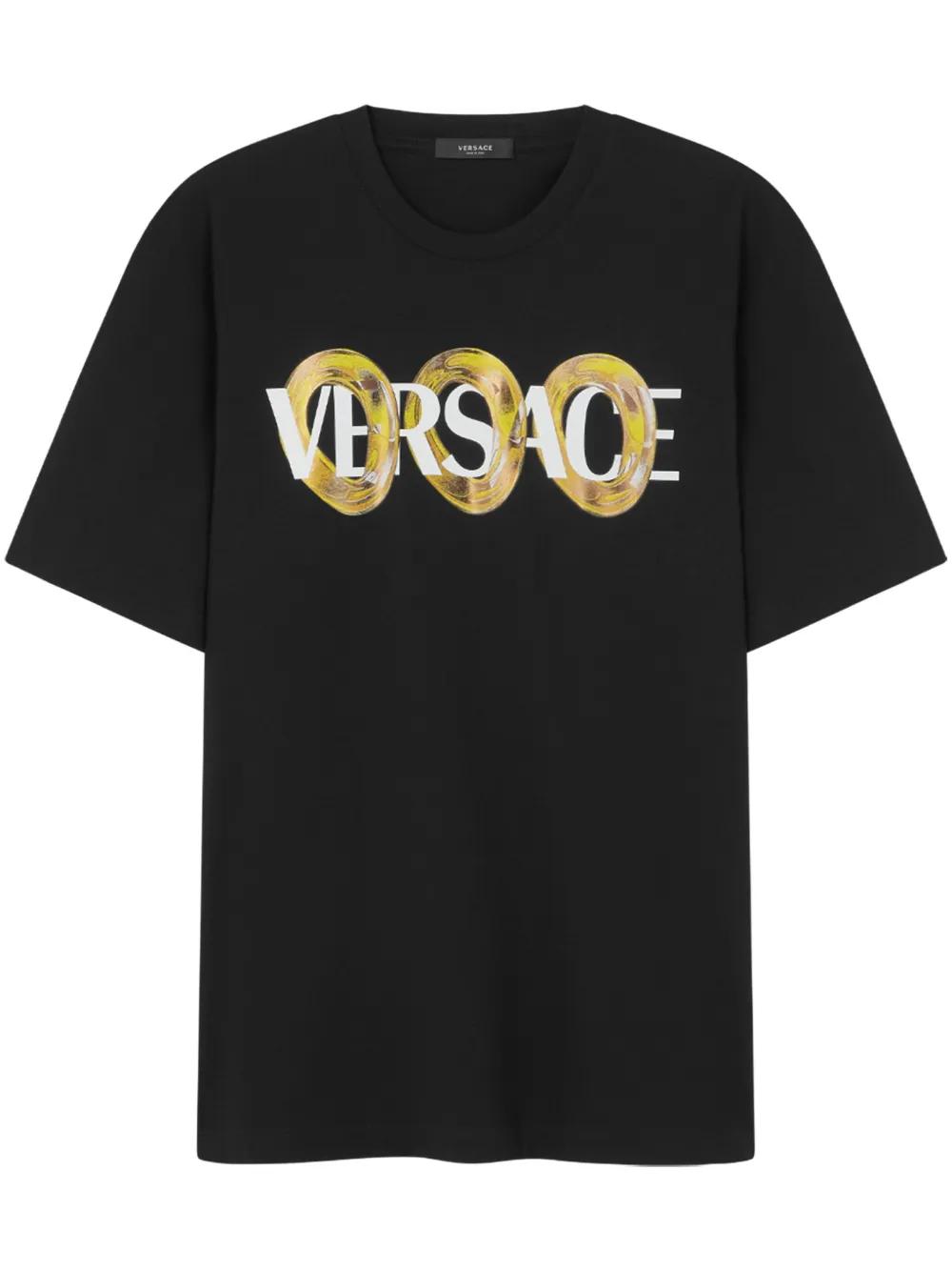 Versace Short sleeve t-shirts for Men | Online Sale up to 46