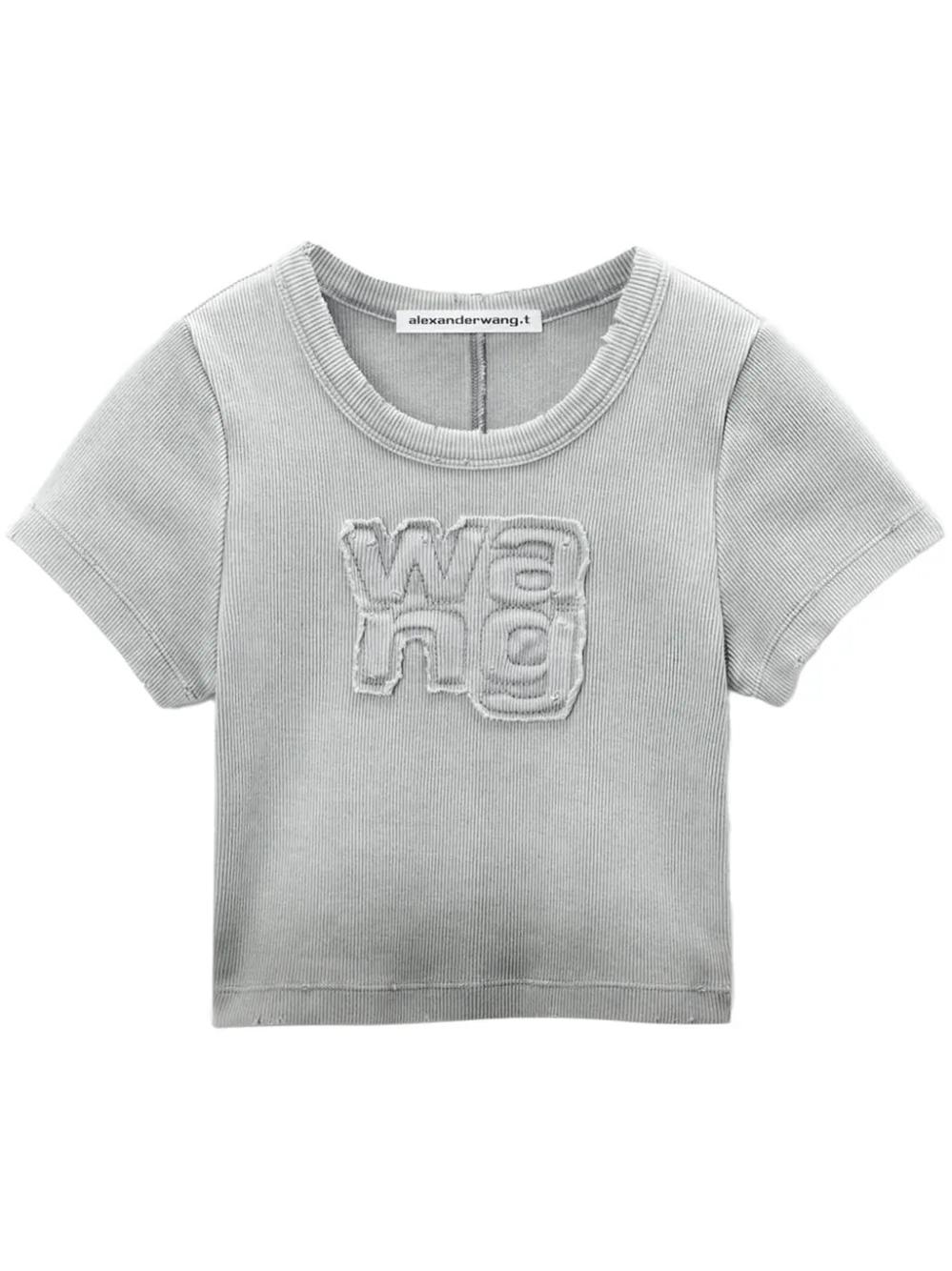 alexander-wang-grey-T-Shirt-