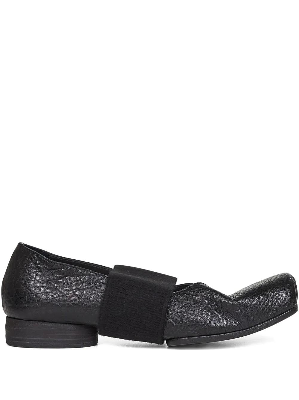 フラットシューズ UMA WANG Woman Ballet flats Black US9091 UW90 Uma Wang Ballet Flats Black Women's 37 Asymmetrical Square