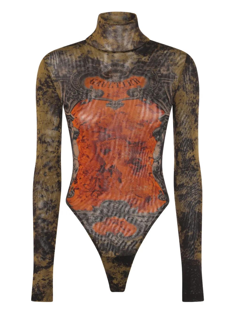 インナー・ルームウェアその他 JeanPaul GAULTIER 'The Fire' bodysuit Jean Paul Gaultier - Jean Paul Gaultier | The Silver Body