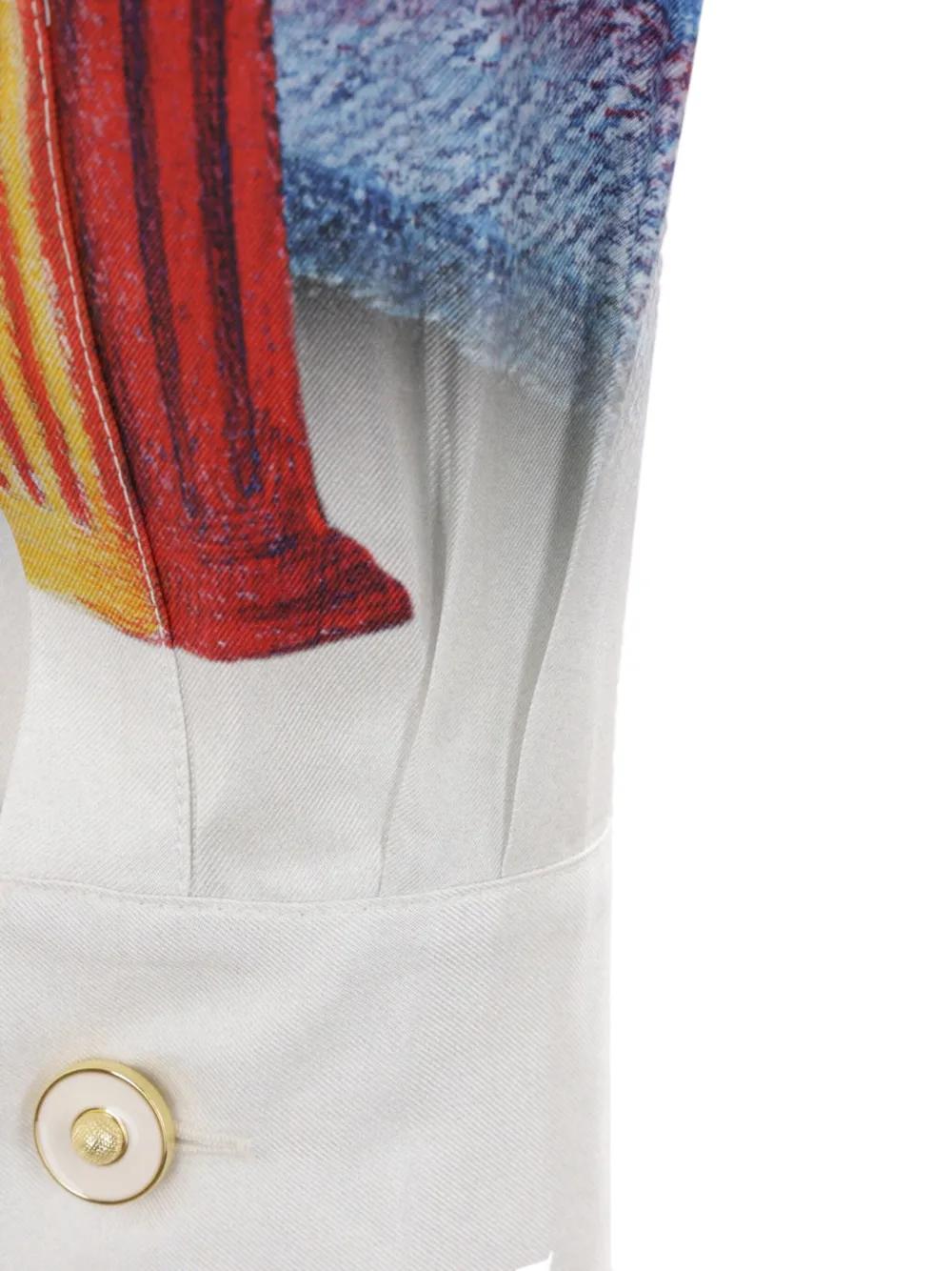 Tシャツ・カットソー Casablanca 'Midnight Acropolis' shirt Casablanca Silk Midnight Acropolis Shirt | Harrods US