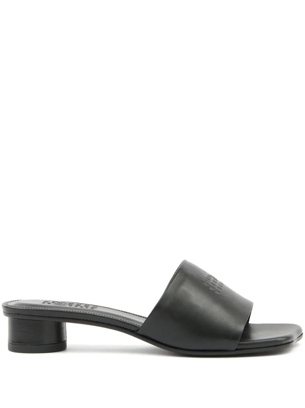 サンダル・ミュール Mm6 Maison Margiela Numeric Anatomic Leather Mule MM6 Maison Margiela anatomic-toe Leather Mules | Orange