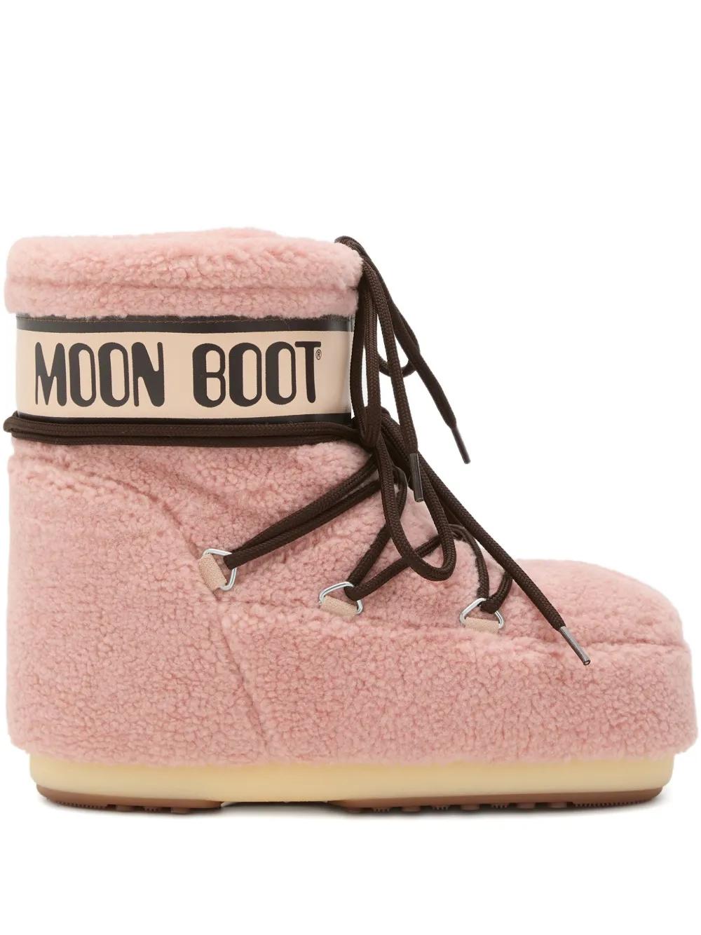 Stivali Moon Boot Oro Rosa MOON BOOT Stivali Da Neve ICON LOW
