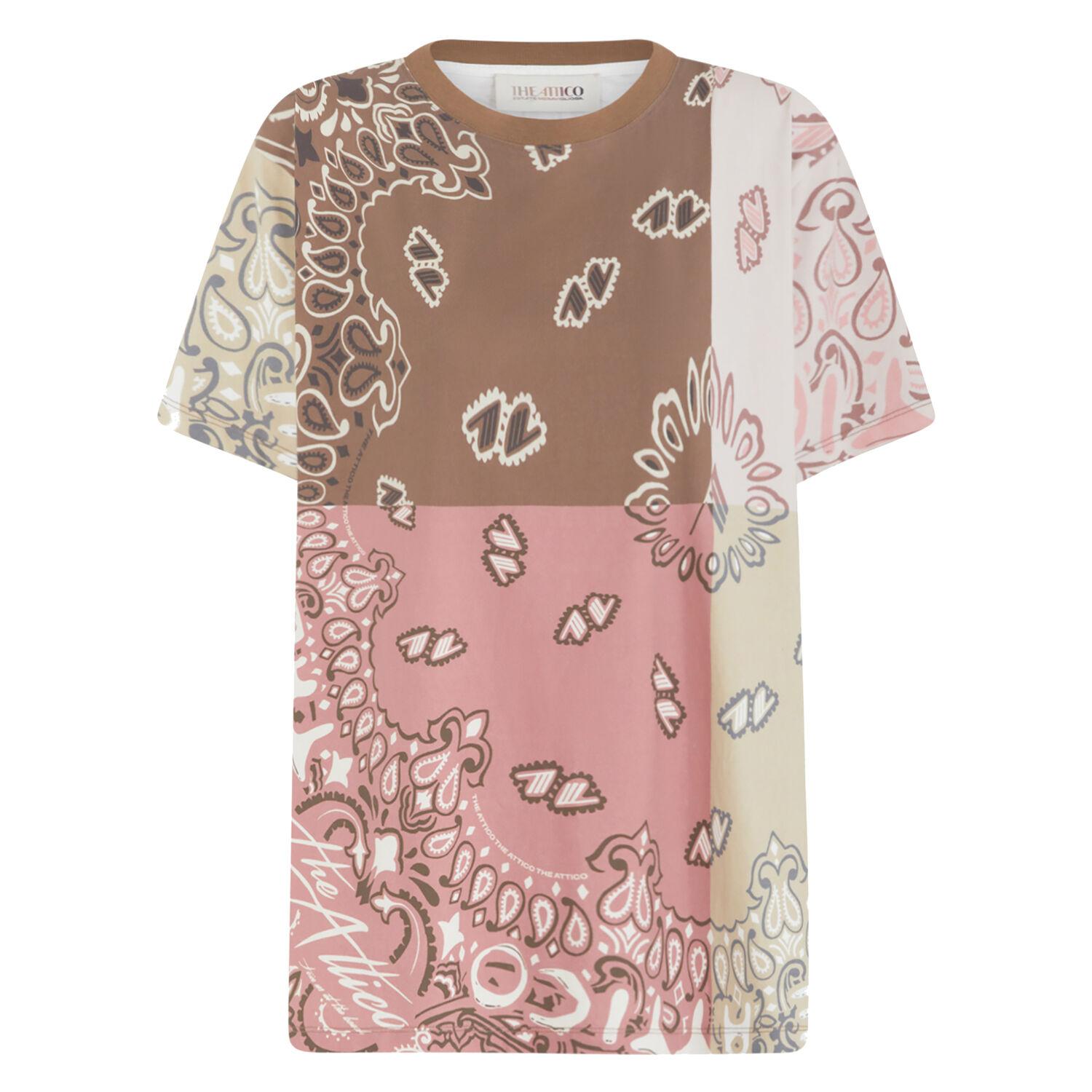 超特価セール開催！！ Attico The T-shirts Lyst | off 69% to up Sale Online | Women for シャツ+ブラウス(長袖+七分)