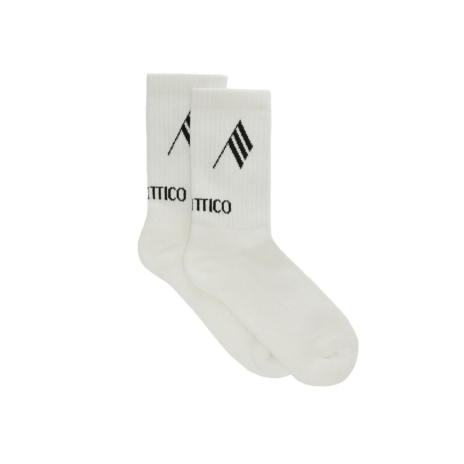 タイツ・ソックス THE ATTICO FW25 Logo socks (251WCAK00023 215) The Attico Socks for Women | Online Sale up to 64% off | Lyst