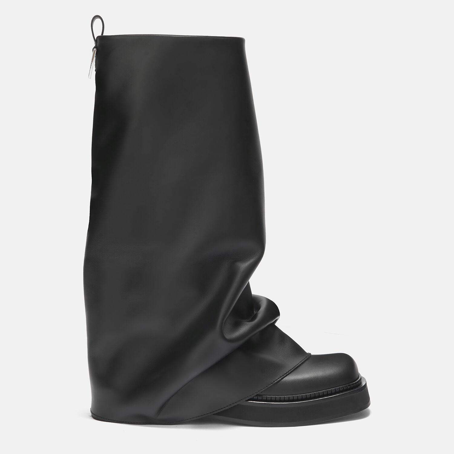 The Attico ''Robin'' Combat Boot in Black | Lyst