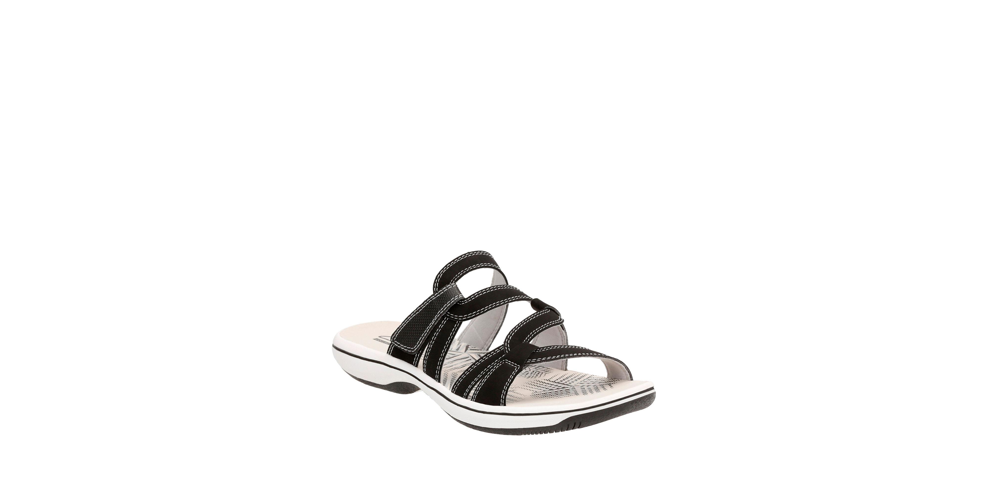 clarks women's brinkley lonna slide sandal