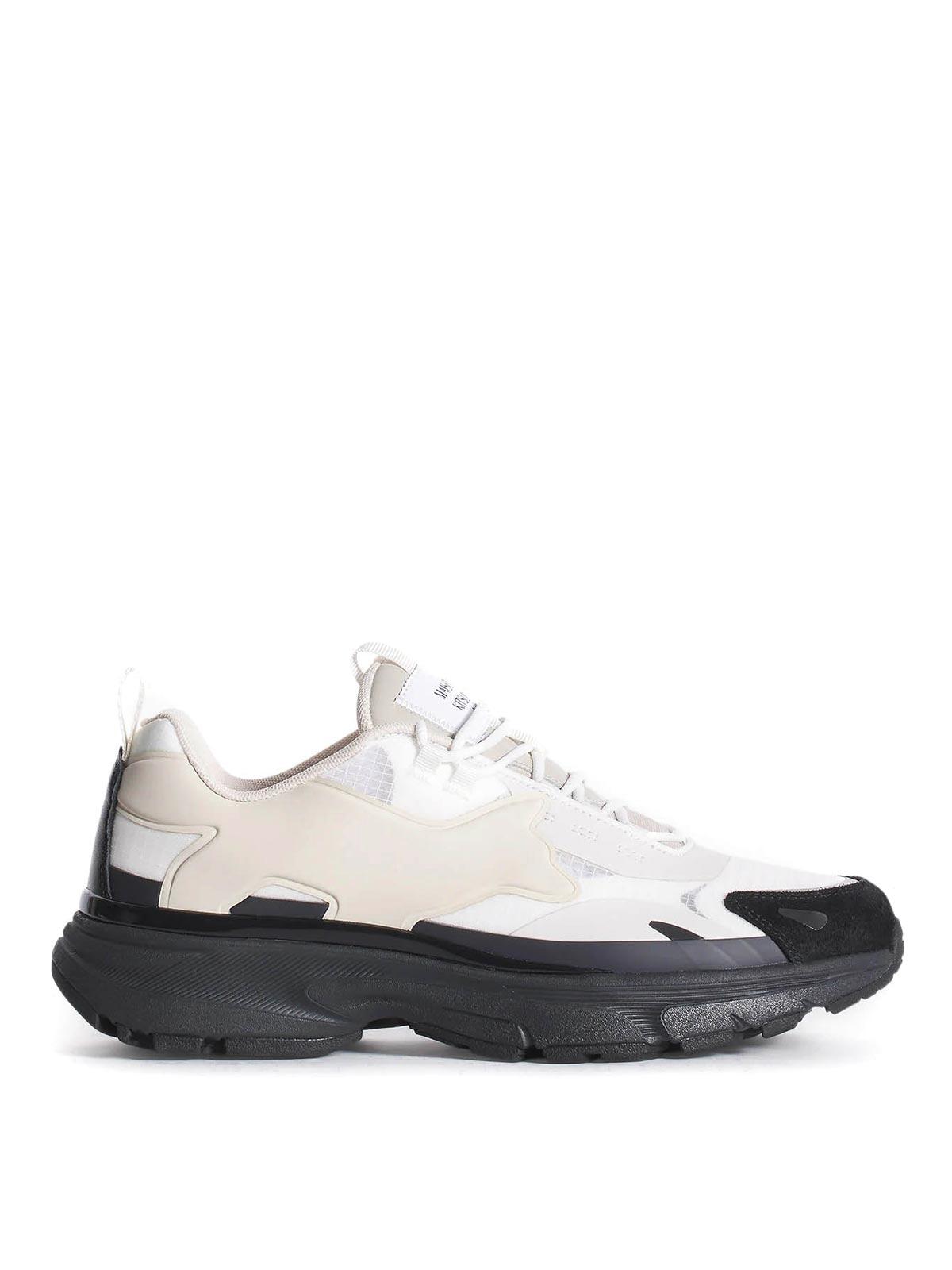 スニーカー Chiru Sneakers - Maison Kitsune - Leather - White CHIRU TRAINERS | Maison Kitsuné