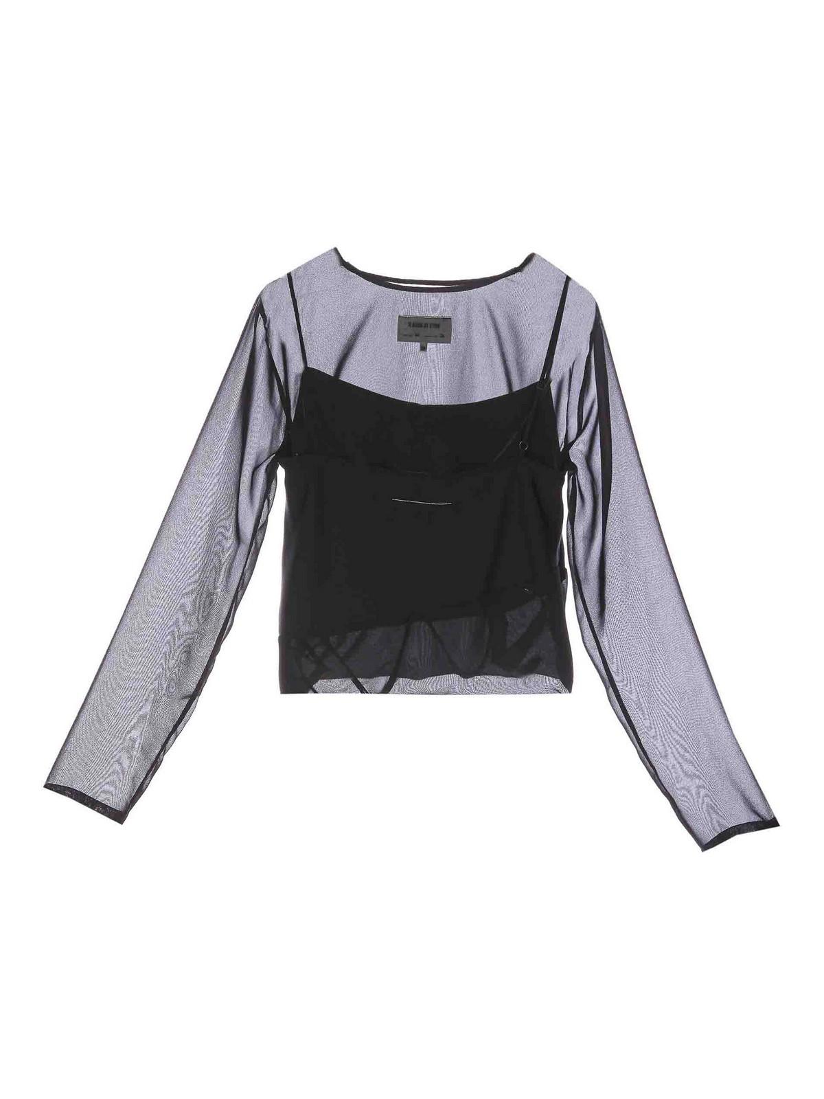 MM6 by Maison Martin Margiela Long-sleeved tops for Women | Online Sale up  to 79% off | Lyst