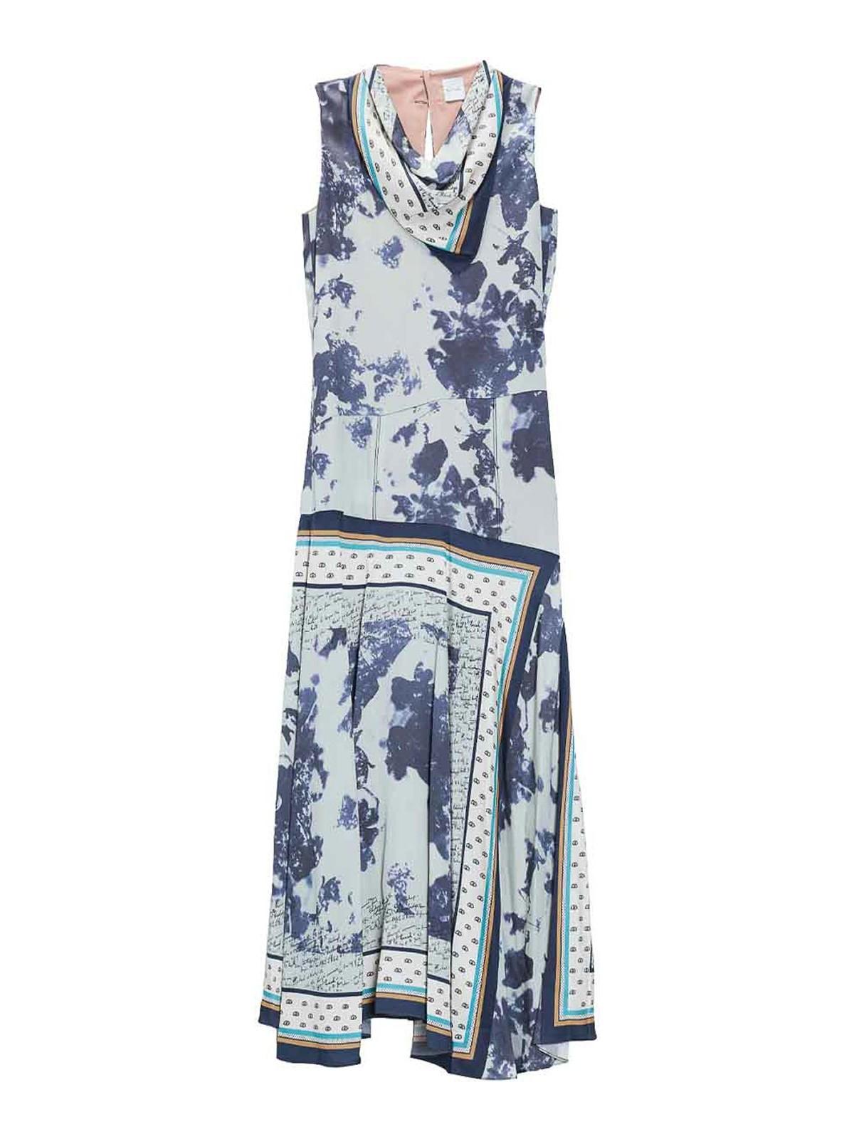 chinese dress ladies Paul Smith Women's Silk Blend Swirl Print Shirt Dress W2R 606D P31277   Izzi of Baslow