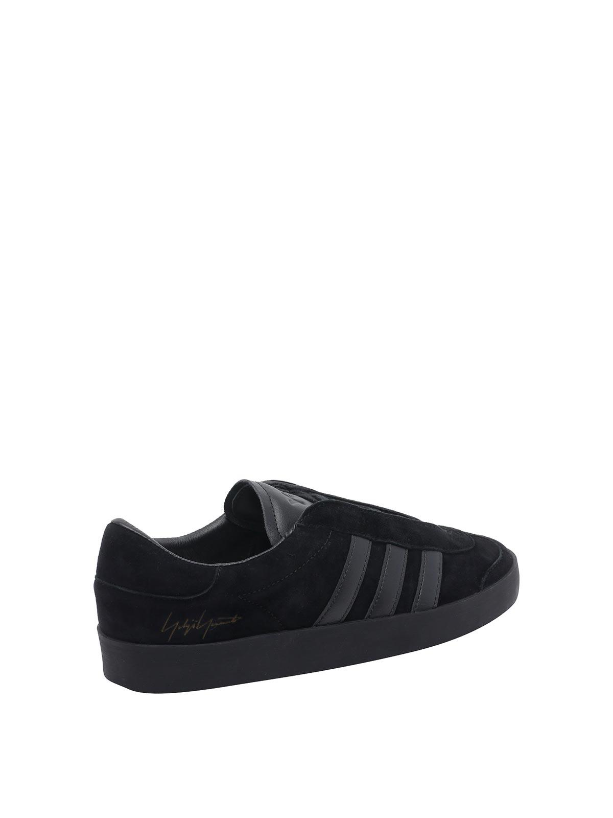adidas gazelle silver green womens adidas Y-3 Gazelle Black 6 main image 0